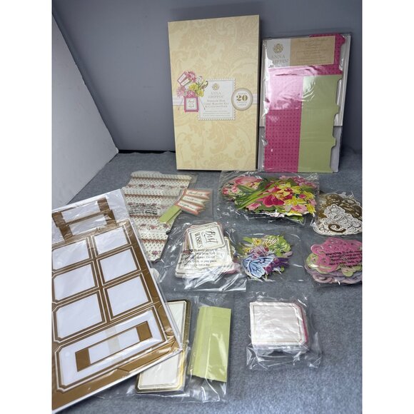 Anna Griffin Window Box Card Making Kit Cutting Dies Cards Envelopes Embellishme - Picture 10 of 15